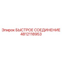 4812118953 БЫСТРОЕ СОЕДИНЕНИЕ Epiroc