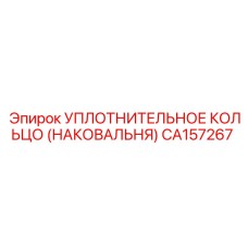 CA157267 УПЛОТНИТЕЛЬНОЕ КОЛЬЦО (НАКОВАЛЬНЯ) Epiroc