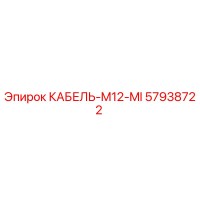 57938722 КАБЕЛЬ-M12-MI Epiroc