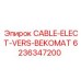 6236347200 CABLE-ELECT-VERS-BEKOMAT Epiroc