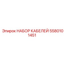 5580101451 НАБОР КАБЕЛЕЙ Эпирок