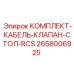 Изображение Комплекта Кабеля Клапана Стола RCS Epiroc 2658006925