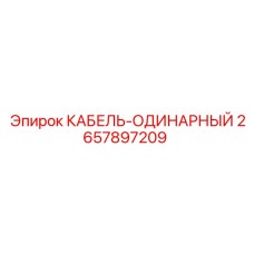 Кабель КАБЕЛЬ-ОДИНАРНЫЙ 2657897209 производителя Epiroc