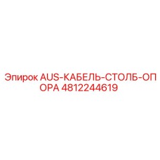 4812244619 Опорный кронштейн кабеля стойки AUS Epiroc