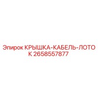 2658557877 КРЫШКА-КАБЕЛЬ-ЛОТОК Epiroc