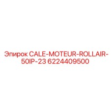 6224409500 CALE-MOTEUR-ROLLAIR-50IP-23 Epiroc