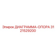 3121529200 ДИАГРАММА-ОПОРА Epiroc
