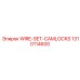 Комплект проводов с разъемами Cam-Lock 1310114600 для техники Epiroc