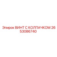 2653086740 ВИНТ С КОЛПАЧКОМ Эпирок