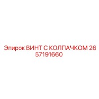 2657191660 ВИНТ С КОЛПАЧКОМ Epiroc