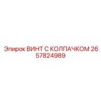 2657824989 ВИНТ С КОЛПАЧКОМ Epiroc
