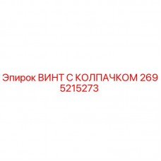 2695215273 ВИНТ С КОЛПАЧКОМ Epiroc