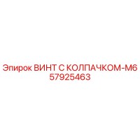 57925463 ВИНТ С КОЛПАЧКОМ-M6 Epiroc