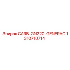 1310710714 CARB-GN220-GENERAC Epiroc