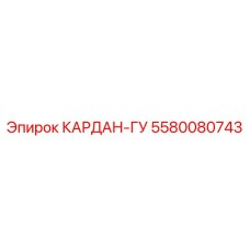 5580080743 КАРДАН-ГУ Epiroc