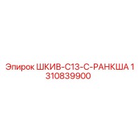 1310839900 ШКИВ-C13-C-РАНКША Epiroc