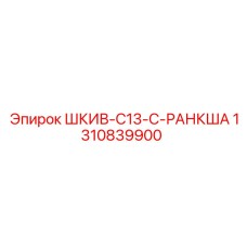 1310839900 ШКИВ-C13-C-РАНКША Epiroc
