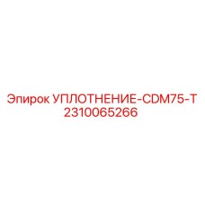 2310065266 УПЛОТНЕНИЕ-CDM75-T Epiroc