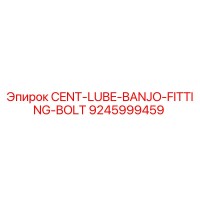 9245999459 CENT-LUBE-BANJO-FITTING-BOLT Epiroc