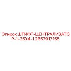 2657917155 ШТИФТ-ЦЕНТРАЛИЗАТОР-1-25X4-1 Epiroc
