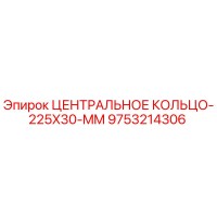 9753214306 ЦЕНТРАЛЬНОЕ КОЛЬЦО-225X30-MM Epiroc