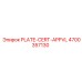 4700357130 PLATE-CERT-APPVL Epiroc