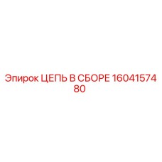 1604157480 ЦЕПЬ В СБОРЕ Epiroc