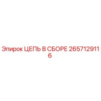 2657129116 ЦЕПЬ В СБОРЕ Epiroc