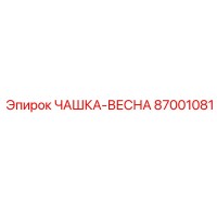 87001081 ЧАШКА-ВЕСНА Epiroc