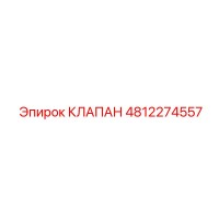 4812274557 КЛАПАН Epiroc