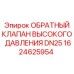 1624625954 ОБРАТНЫЙ КЛАПАН ВЫСОКОГО ДАВЛЕНИЯ DN25 Epiroc