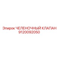 9120092050 ЧЕЛЕНОЧНЫЙ КЛАПАН Epiroc