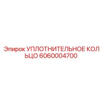 6060004700 УПЛОТНИТЕЛЬНОЕ КОЛЬЦО Epiroc