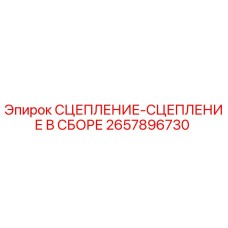 2657896730 СЦЕПЛЕНИЕ-СЦЕПЛЕНИЕ В СБОРЕ Epiroc