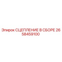 2658459100 СЦЕПЛЕНИЕ В СБОРЕ Epiroc