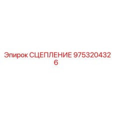 9753204326 СЦЕПЛЕНИЕ Epiroc