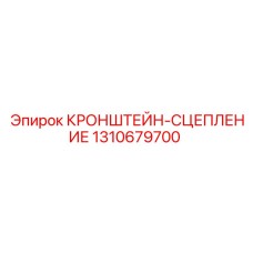 1310679700 КРОНШТЕЙН-СЦЕПЛЕНИЕ Epiroc