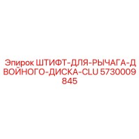 5730009845 ШТИФТ-ДЛЯ-РЫЧАГА-ДВОЙНОГО-ДИСКА-CLU Epiroc