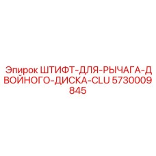 5730009845 ШТИФТ-ДЛЯ-РЫЧАГА-ДВОЙНОГО-ДИСКА-CLU Epiroc