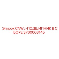 3760008145 CNWL-ПОДШИПНИК В СБОРЕ Epiroc