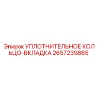 2657239865 УПЛОТНИТЕЛЬНОЕ КОЛЬЦО-ВКЛАДКА Epiroc