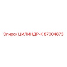 87004873 ЦИЛИНДР-К Epiroc