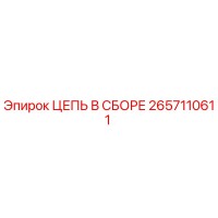 2657110611 ЦЕПЬ В СБОРЕ Epiroc
