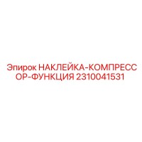 2310041531 НАКЛЕЙКА-КОМПРЕССОР-ФУНКЦИЯ Epiroc