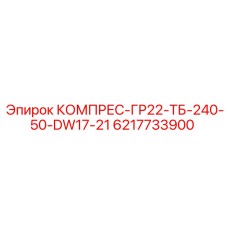 6217733900 КОМПРЕС-ГР22-ТБ-240-50-DW17-21 (Epiroc)