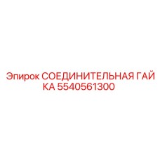 5540561300 СОЕДИНИТЕЛЬНАЯ ГАЙКА Epiroc