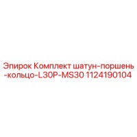 1124190104 Комплект шатун-поршень-кольцо-L30P-MS30 Epiroc