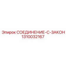 1310032167 СОЕДИНЕНИЕ-C-ЗАКОН | Epiroc