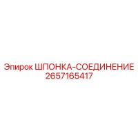 2657165417 ШПОНКА-СОЕДИНЕНИЕ Epiroc