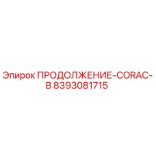 8393081715 ПРОДОЛЖЕНИЕ-CORAC-B Epiroc
